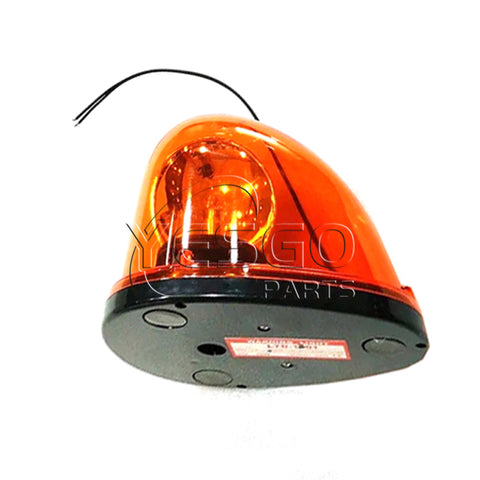 12V 24V 48V Strobe Lamp Orange Color Snail Shape