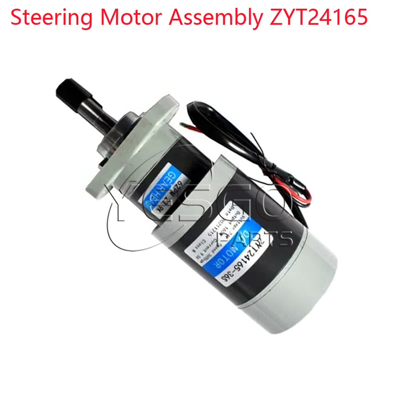 Electric Forklift Parts EPS Steering Motor Assembly ZYT24165 for Mima Pallet Truck Stacker 24V 165W